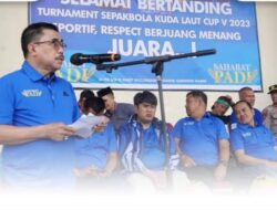 Membuka Turnamen Kuda Laut, Bupati Majene Gaungkan Sikap Sportifitas