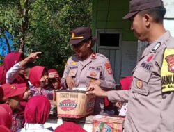 Peduli Literasi, Polsek Malunda Salurkan Bantuan Buku