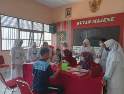 Rutan Kelas IIB Majene Gandeng PKM Banggae I Skrening HIV/AIDS
