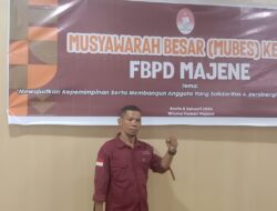 Unggul Telak, Munir. Ar Kembali Menahkodai Forum BPD Kab. Majene