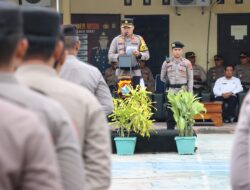Jelang Operasi Ketupat 2024, Polres Majene Laksanakan Apel Gelar Pasukan