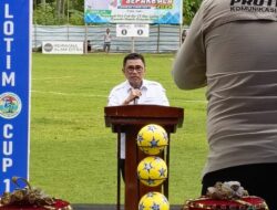 Bupati Majene Buka Turnamen Sepakbola Lotim Cup 1 2024