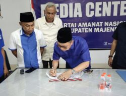 Calon Petahana AST Resmi Mendaftar di Partai Amanat Nasional