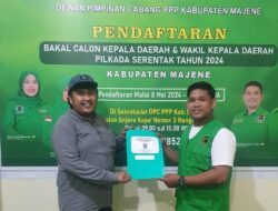 Calon Bupati Petahana, AST Target Dukungan PPP di Pilkada Majene