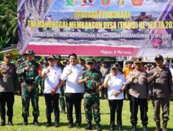 Program TNI Manuggal Membangun Desa Rehab Masjid Al-Akbar