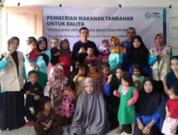 Pemdes Banua Adolang Dampingi Kegiatan Posyandu Dusun Coci