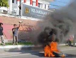 Buntut Dugaan Proyek Fiktif RSUD Majene, FORMASI Geruduk Kejari Majene
