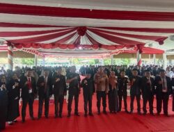 AST kukuhkan 396 Anggota BPD PAW dan Perpanjangan Jabatan Se-kabupaten Majene