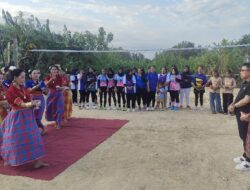 Disambut Tarian, AST-RITA Resmikan Lapangan Volly Ball Sibaliparriq