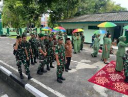 Pangdam XIV/Hasanuddin Kunjungi Makodim 1401, Disambut Langsung Bupati Majene