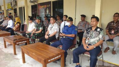 Bupati Majene H. A. Syukri Tammalele Hadiri Upacara Operasi Ketupat 2025 di Mapolres Majene