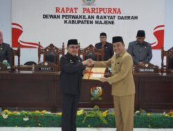 LKPJ Bupati Majene TA 2024 Dibahas dalam Rapat Paripurna DPRD yang Dipimpin Ketua DPRD M. Idwar