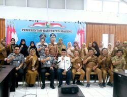 Kementerian Hukum dan HAM Provinsi Sulawesi Barat dan Pemda Majene melakukan harmonisasi Perbub Majene di bidang kesehatan.