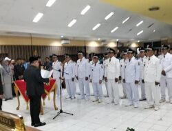 Bupati Majene Tegaskan Peran Strategis Kades Saat Kukuhkan Perpanjangan Masa Jabatan 14 Desa