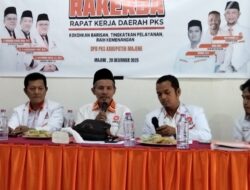 Pengurus Partai Keadilan Sejahtera (PKS) Kabupaten Majene Melaksanakan Rapat Kerja Daerah