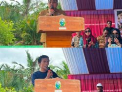 Bupati dan Wakil Bupati Majene Hadiri Pawai Budaya “Messawe To Tamma” di Kecamatan Tubo Sendana