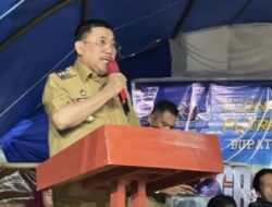 Bupati Majene Resmi Tutup Turnamen Bola Voli Bupati Cup di Lapangan Center Mekkata
