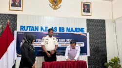 DLHK Majene dan Rutan Kelas IIB Majene Teken Kerja Sama Pengelolaan Sampah dan Kebersihan Lingkungan