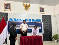 DLHK Majene dan Rutan Kelas IIB Majene Teken Kerja Sama Pengelolaan Sampah dan Kebersihan Lingkungan