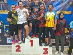 Tampil Memukau, Pasangan Ganda Foresman TTC Bawa Nama PTMSI Majene Juara 1 di Rektor Unimerz Cup IV