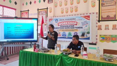 SDN No. 35 Jolengmea Gelar Workshop Peningkatan Kompetensi Guru, Perkuat Literasi untuk Pendidikan Berkualitas