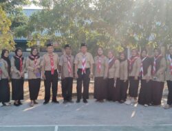 Gudep 01-077/01-078 SMPN 6 Majene Gelar Penerimaan Tamu Penggalang, Cetak Generasi Disiplin dan Berkarakter