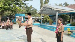 Tanamkan Disiplin dan Jiwa Kepemimpinan, SDN 17 Galung-Galung Perkuat Pendidikan Karakter Lewat Pramuka